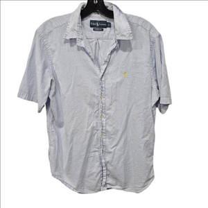 Ralph Lauren Classic Fit Cotton Button Up Short Sleeve Shirt